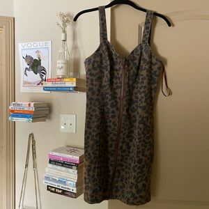 Cowprint dress